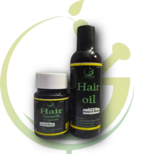 Hair Growth Capsule & Hair Oil | Hair Fall Treatment | Risiyog Ayruveda